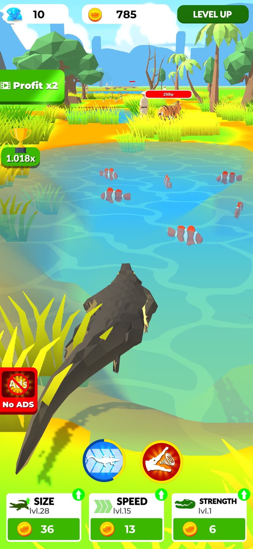 Idle Evolution: Reptile Empire screenshot 1 - screenshot