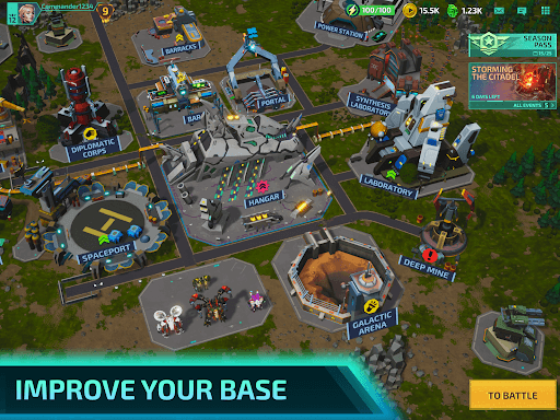 Mech vs Aliens: War Robots RPG screenshot 8 - screenshot