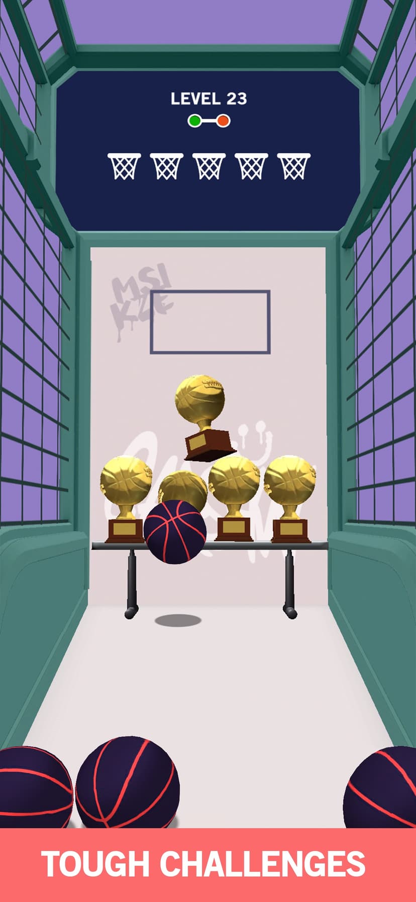 Basketball Roll screenshot 3 - screenshot