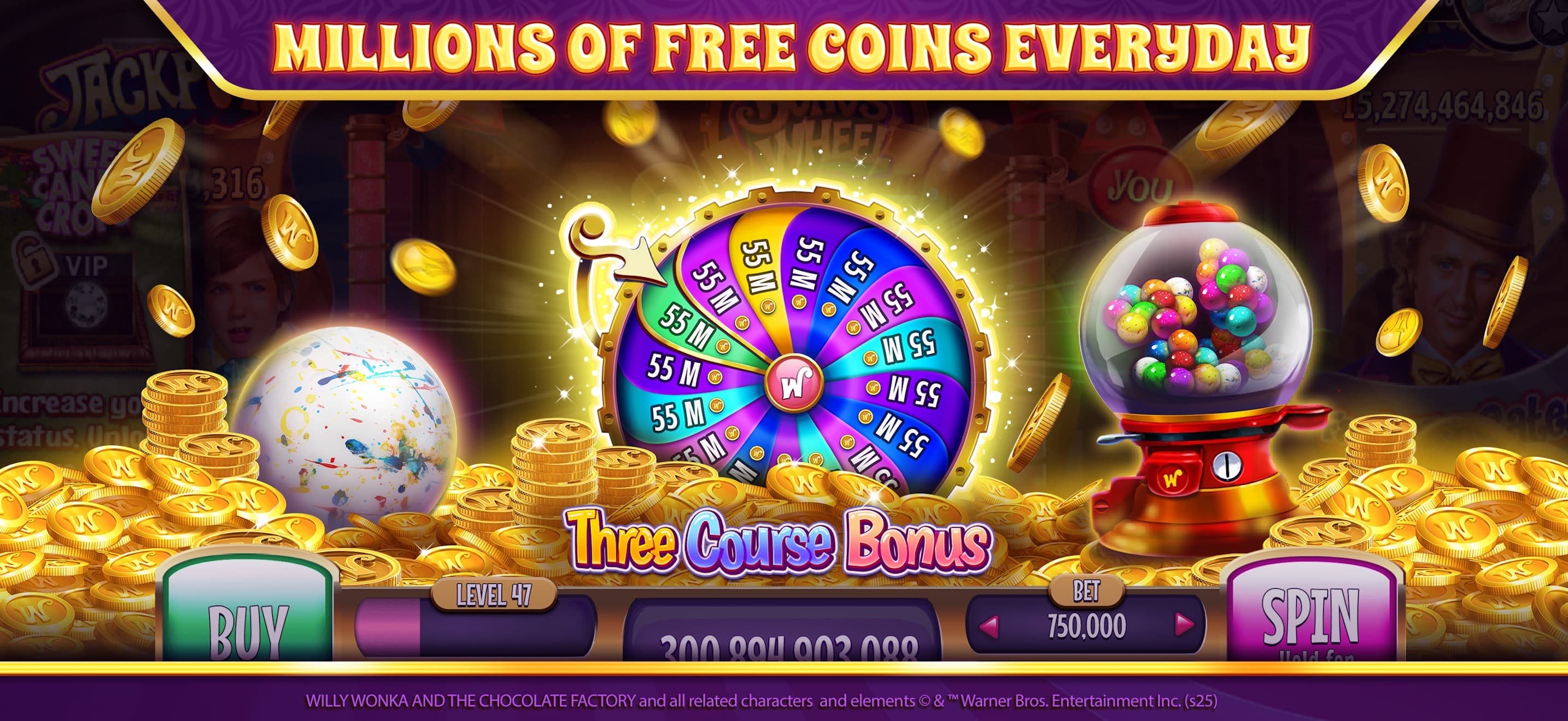 Willy Wonka Slots Vegas Casino screenshot 5 - screenshot