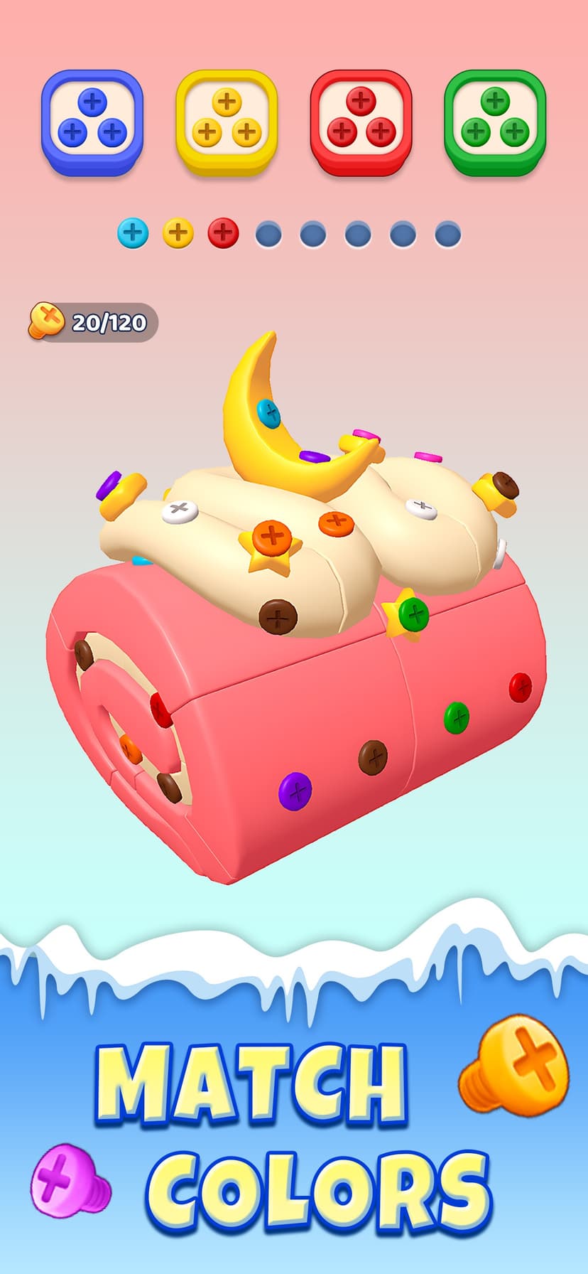 Unscrew Frenzy 3D screenshot 2 - screenshot