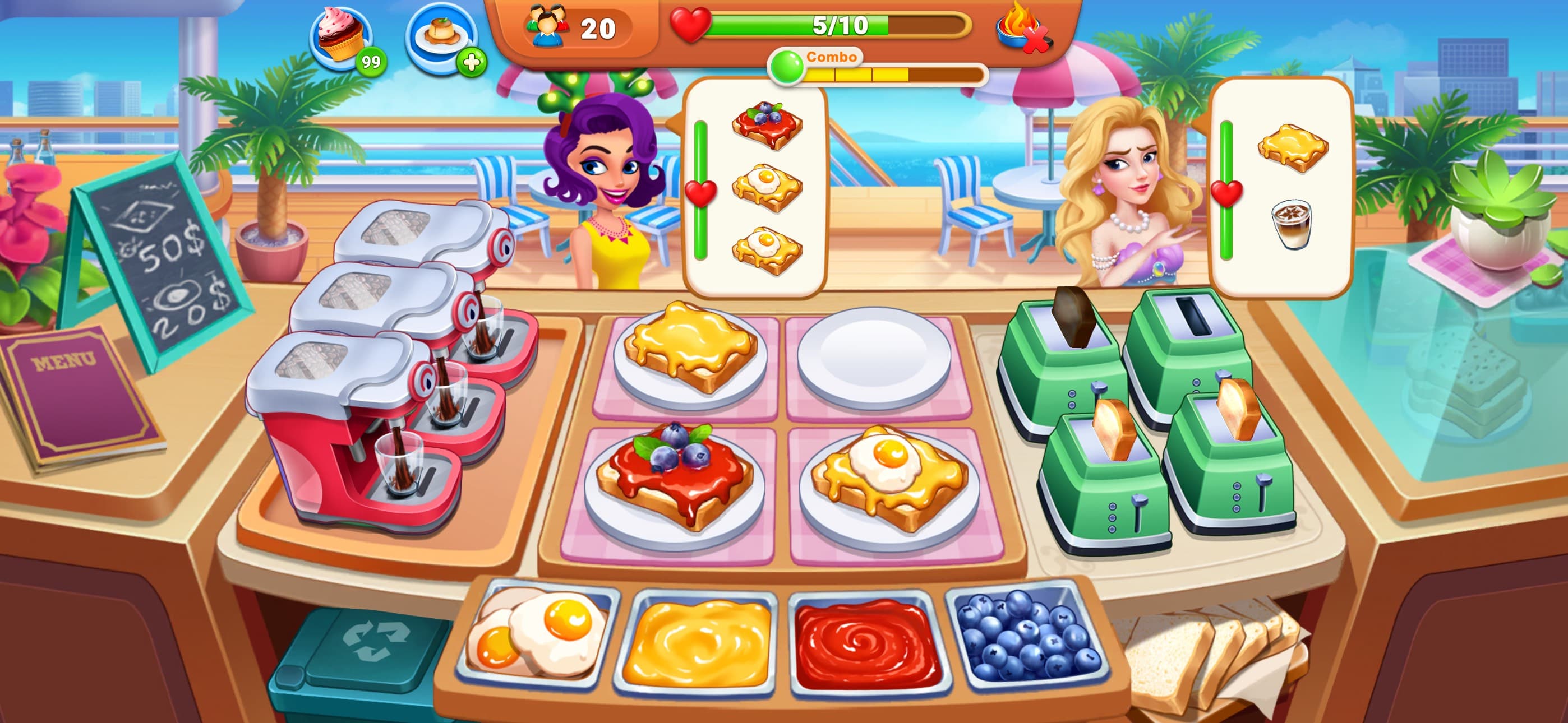 Cooking Wonderland: Chef Game screenshot 1 - screenshot