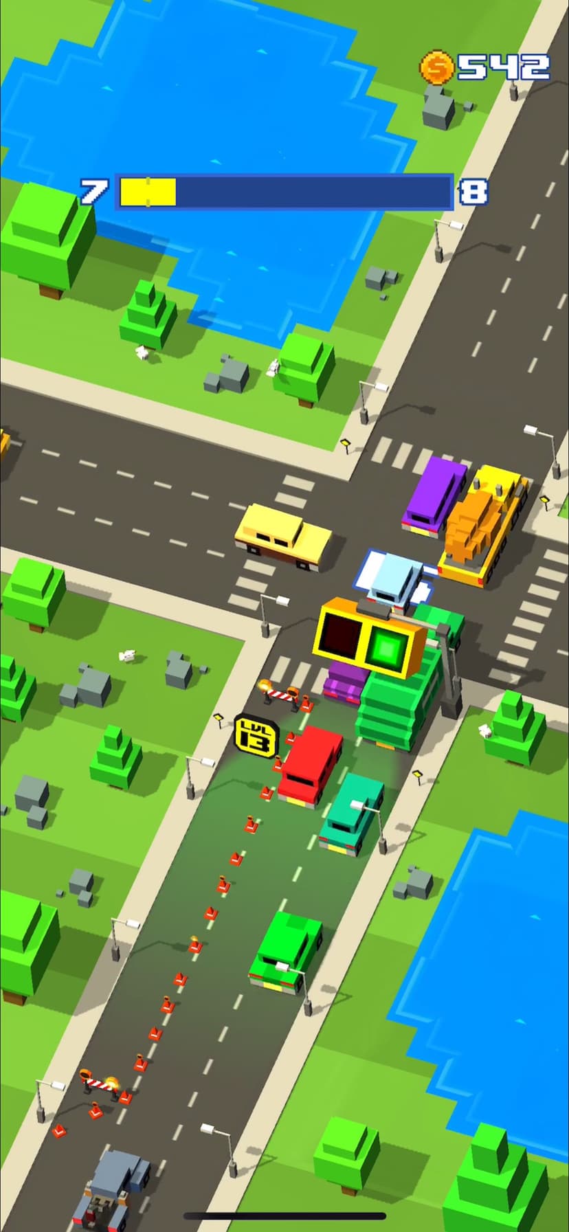 Crossy Crash Traffic Panic screenshot 1 - screenshot