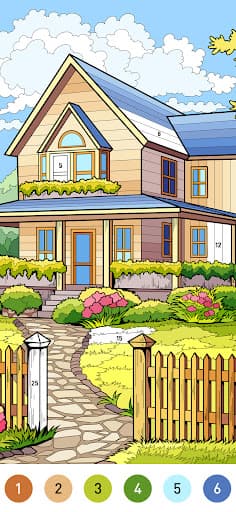 Country Farm Coloring Book screenshot 4 - screenshot