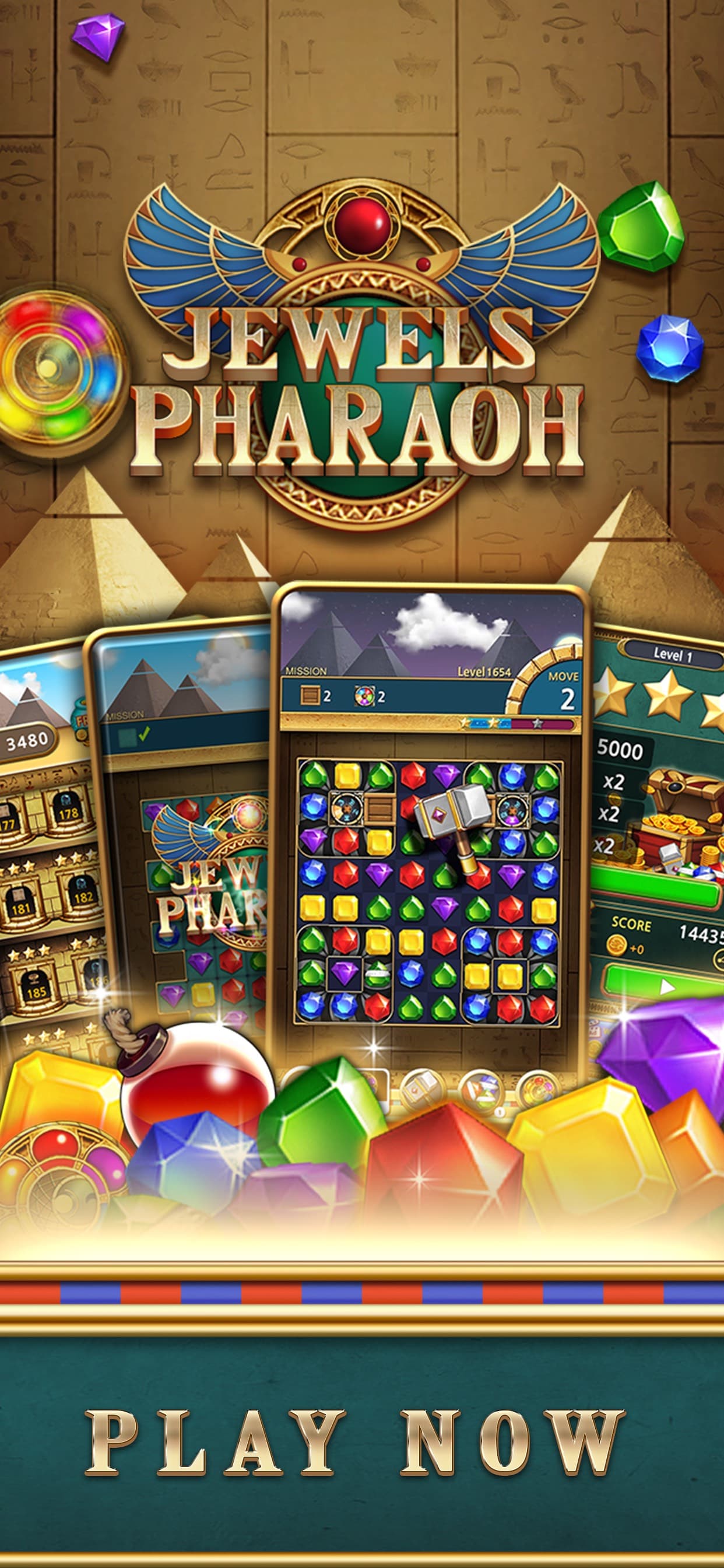Jewels Pharaoh screenshot 5 - screenshot