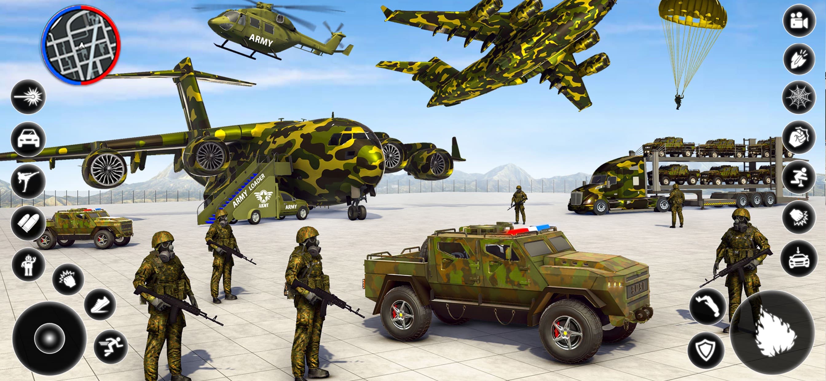 US Army Vehicle Transport Game screenshot 3 - screenshot