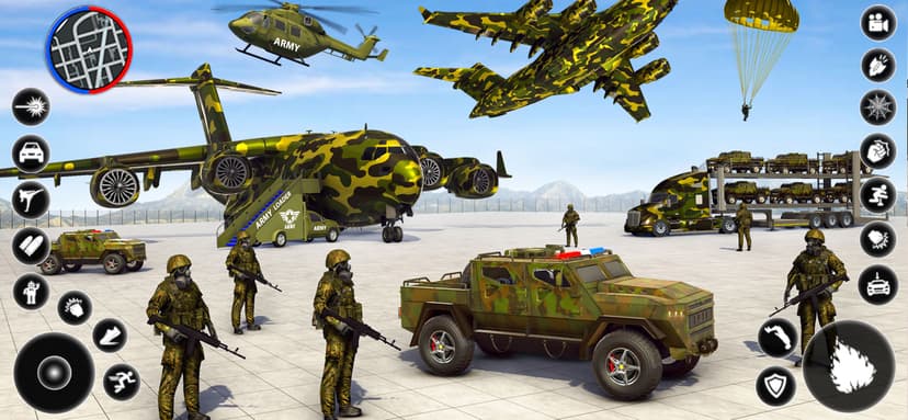 US Army Vehicle Transport Game screenshot 3 - screenshot