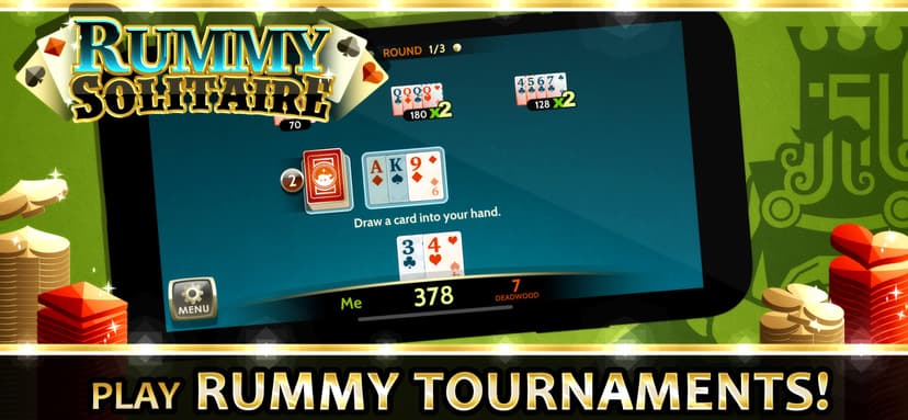 Rummy Solitaire screenshot 1 - screenshot