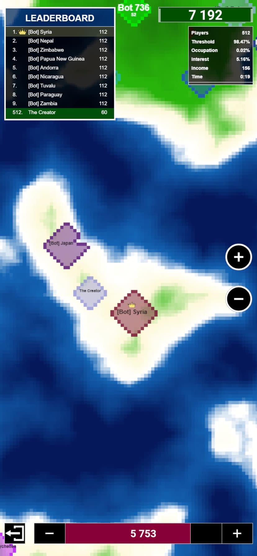 Territorial.io screenshot 1 - screenshot