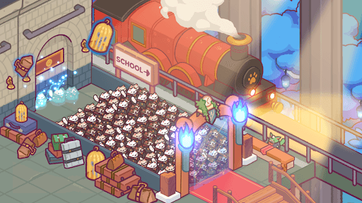Cat Magic School : Cute Tycoon screenshot 7 - screenshot
