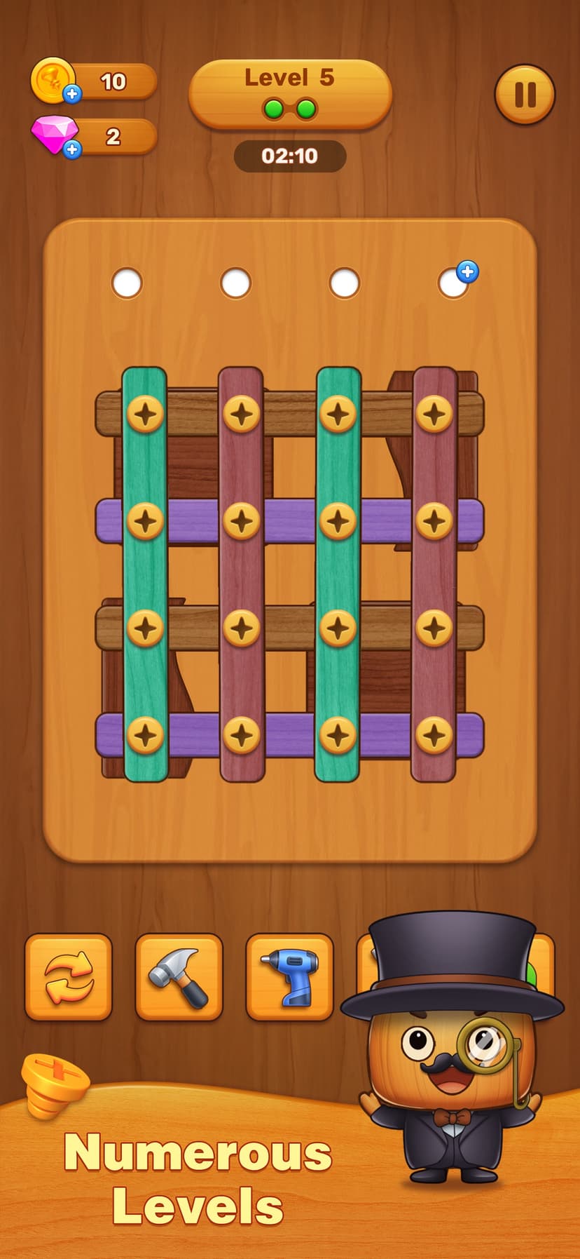 Wood Screw - Nuts & Bolts screenshot 7 - screenshot