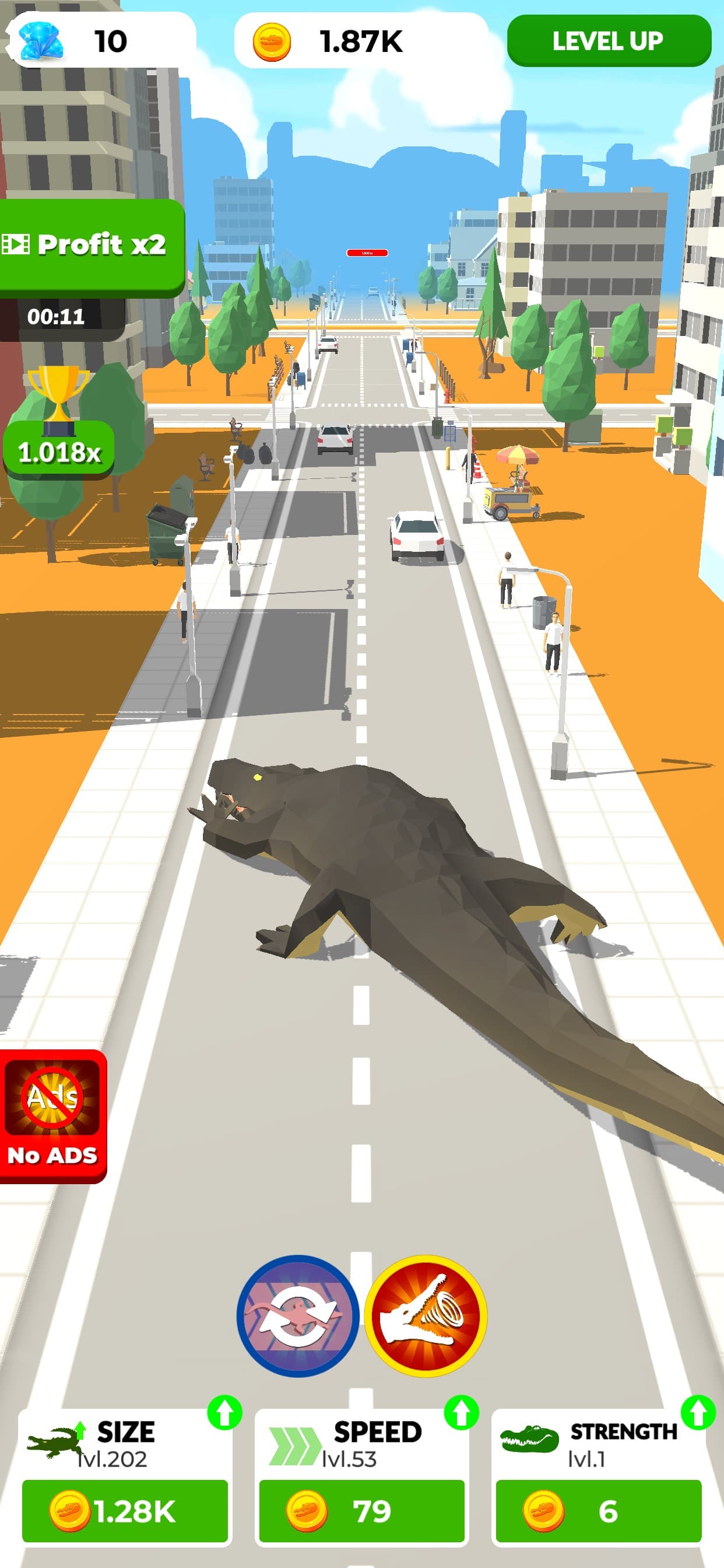 Idle Evolution: Reptile Empire screenshot 3 - screenshot