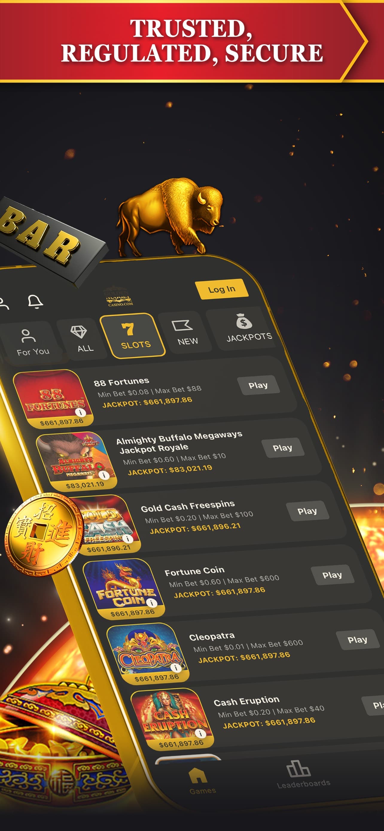 Golden Nugget Online Casino screenshot 2 - screenshot