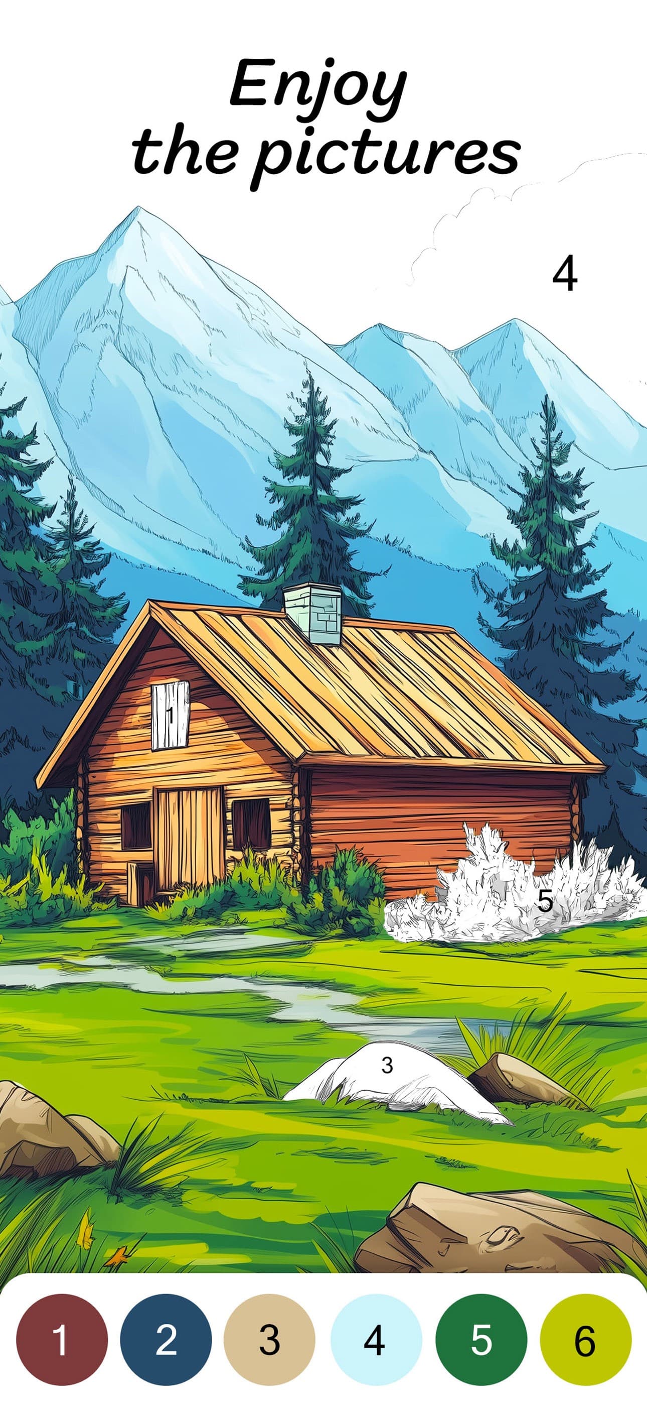 Color by Number Painting Game screenshot 2 - screenshot