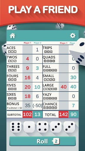 Yazy the yatzy dice game screenshot 4 - screenshot
