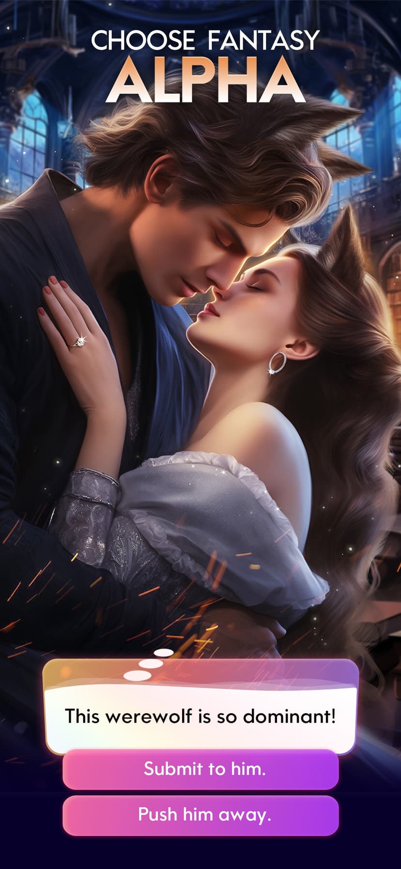 Crush: Werewolf &Vampire Story screenshot 4 - screenshot
