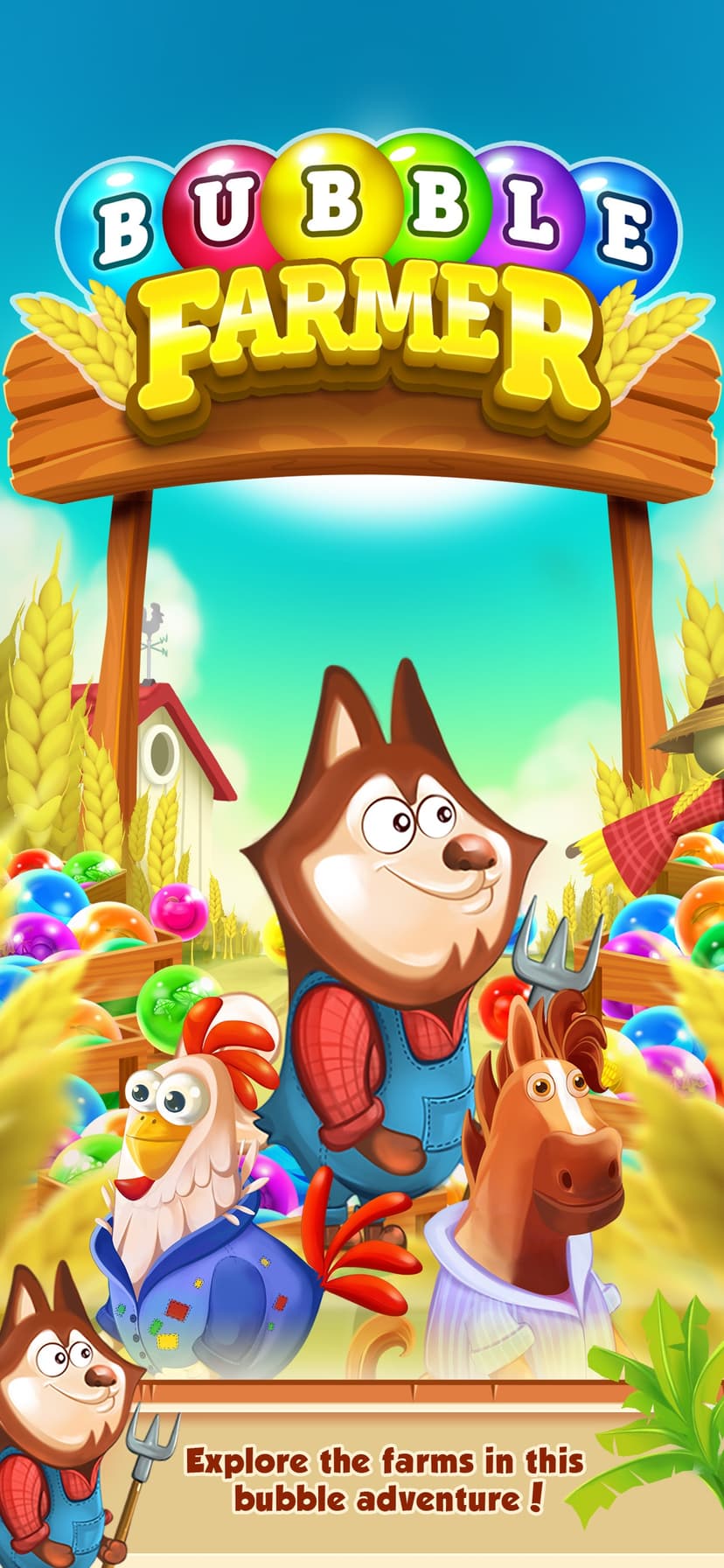 Bubble Shooter - Farm Pop Game screenshot 5 - screenshot
