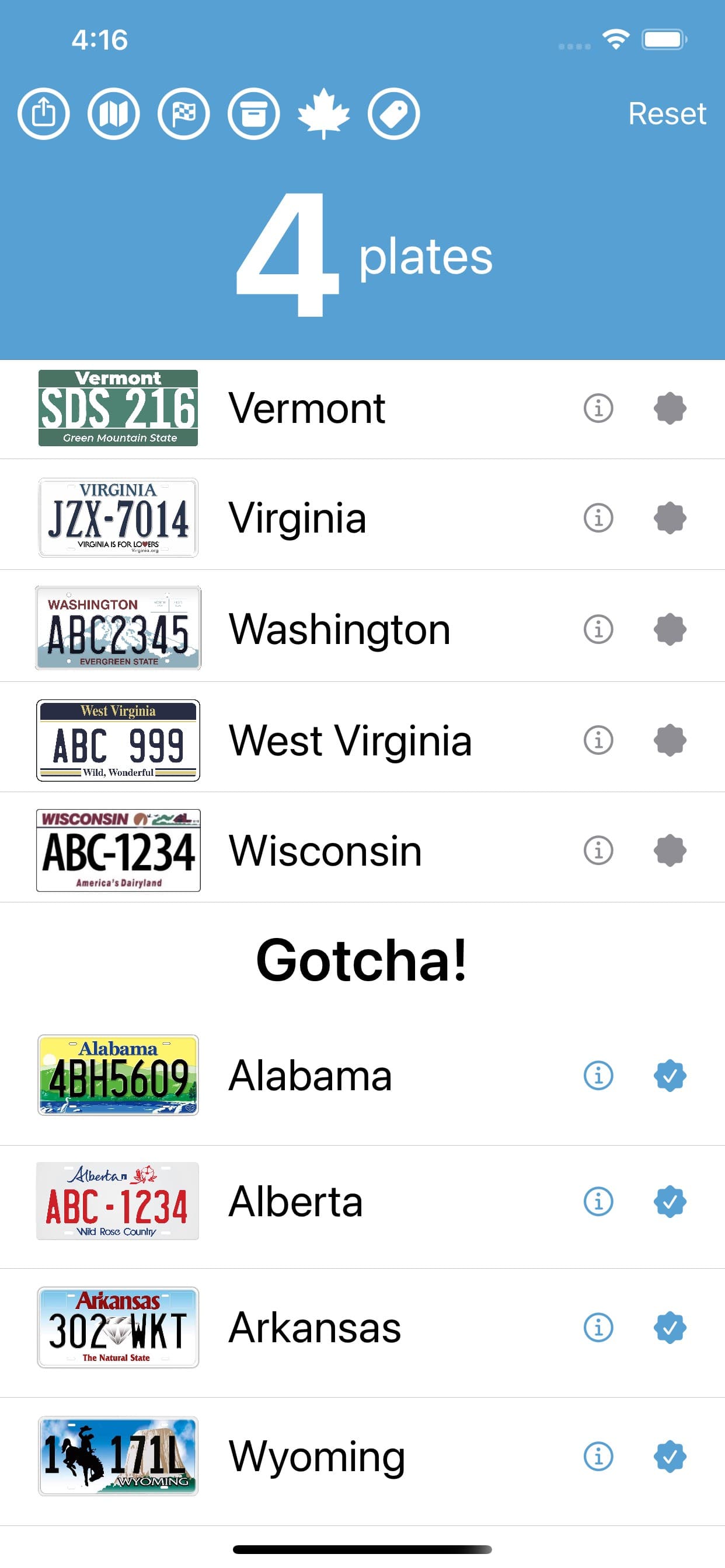 License Plate Game‎  ‎ screenshot 2 - screenshot