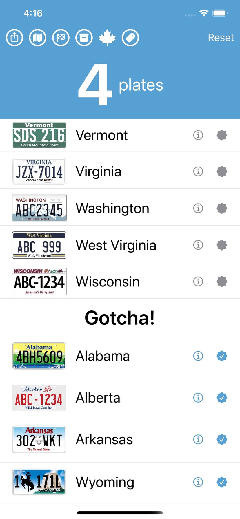 License Plate Game‎  ‎ screenshot 2 - screenshot