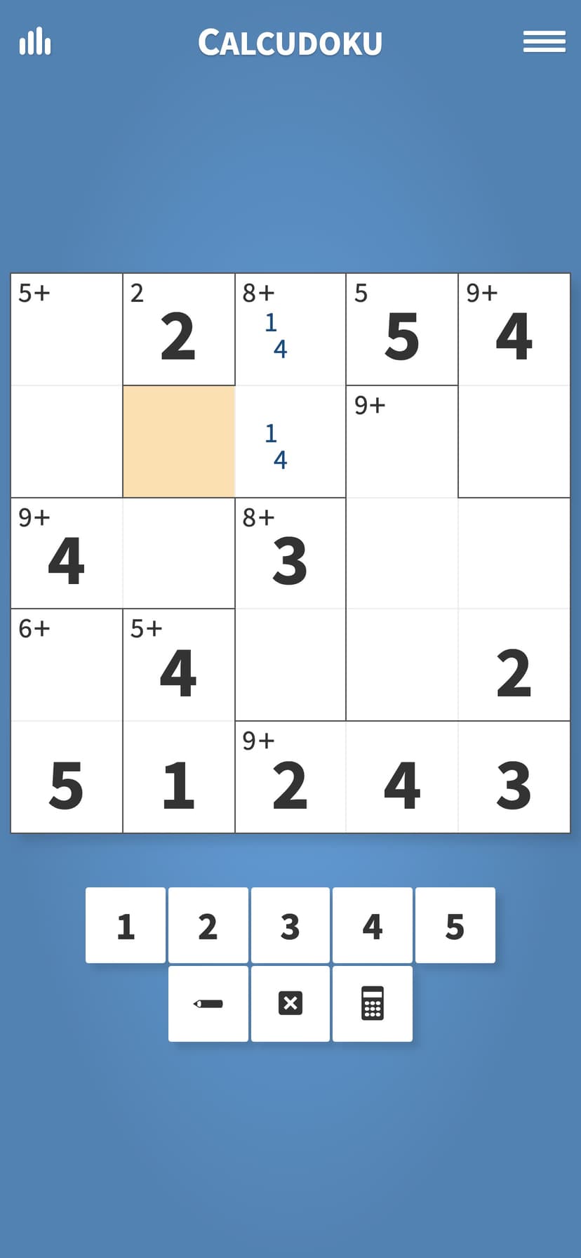 Calcudoku · Math Logic Puzzles screenshot 2 - screenshot