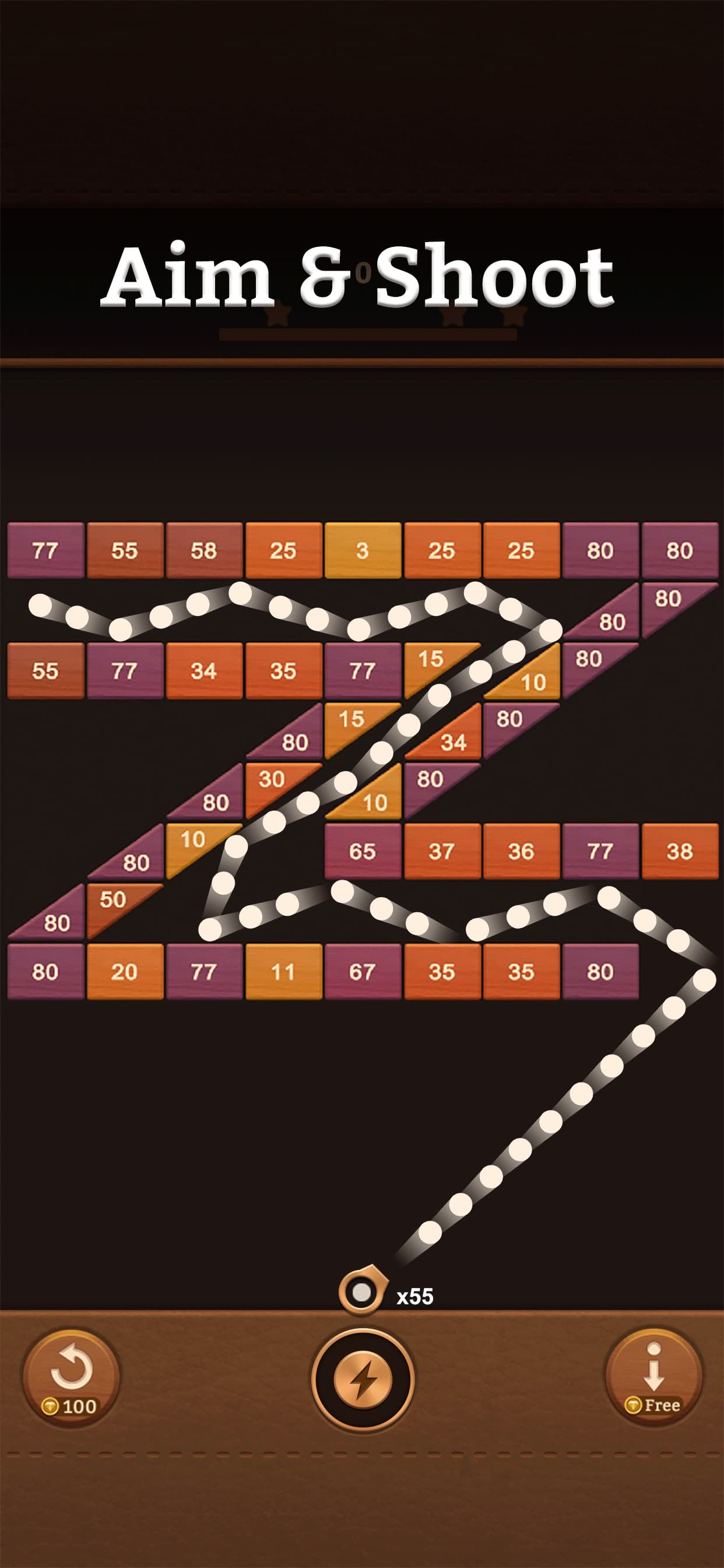 Brick Breaker: Legend Balls screenshot 1 - screenshot