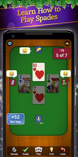 Spades: Classic Card Games screenshot 1 - screenshot
