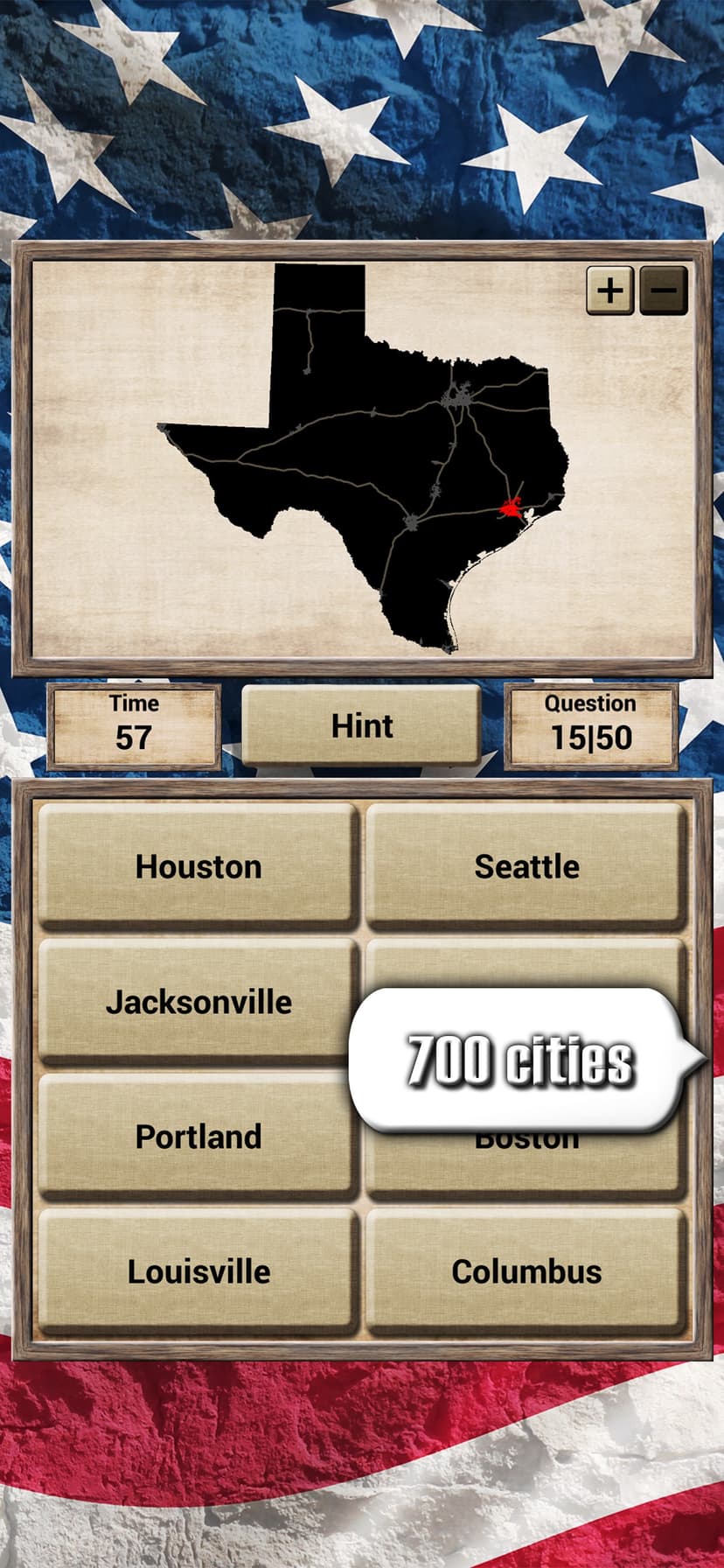 USA Geography - Quiz Game screenshot 4 - screenshot