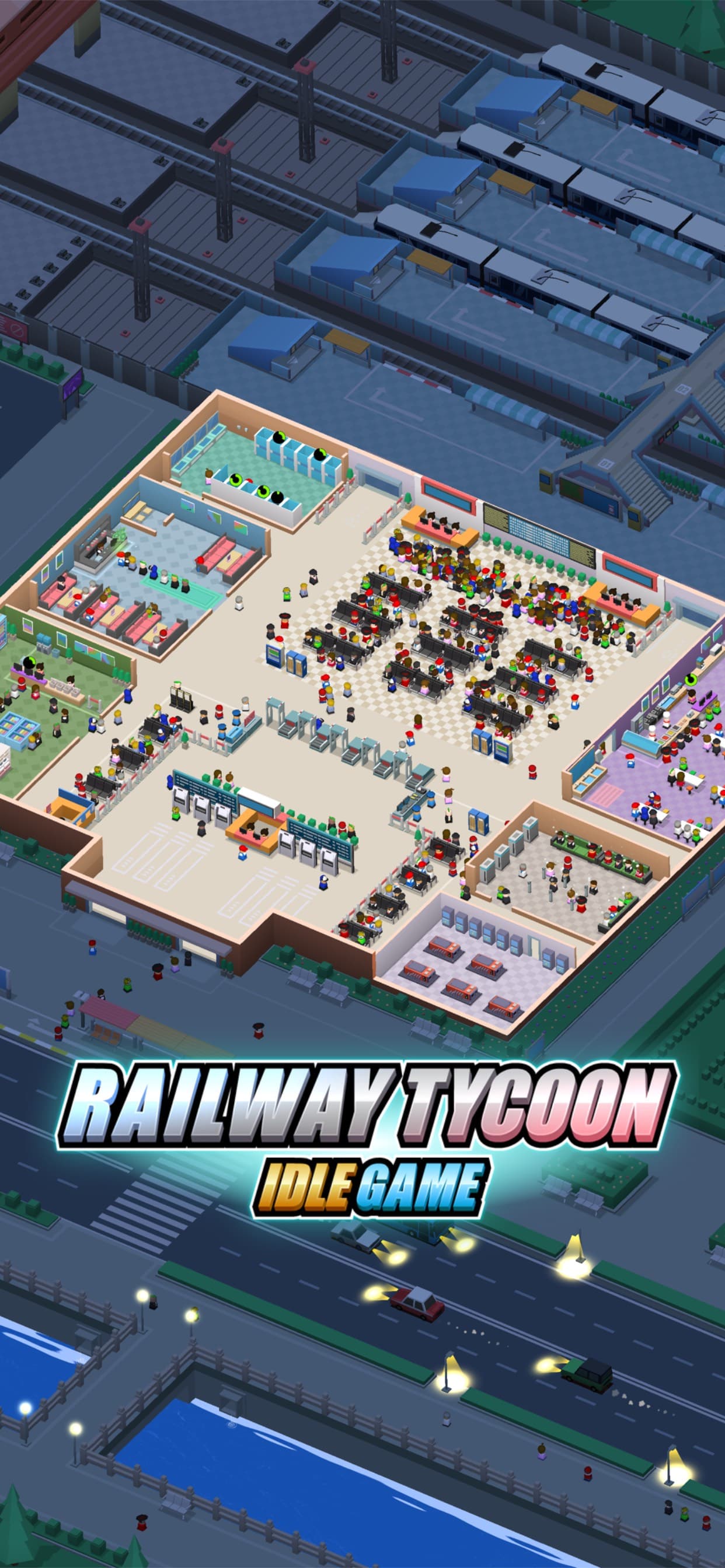 Railway Tycoon - Idle Game screenshot 1 - screenshot