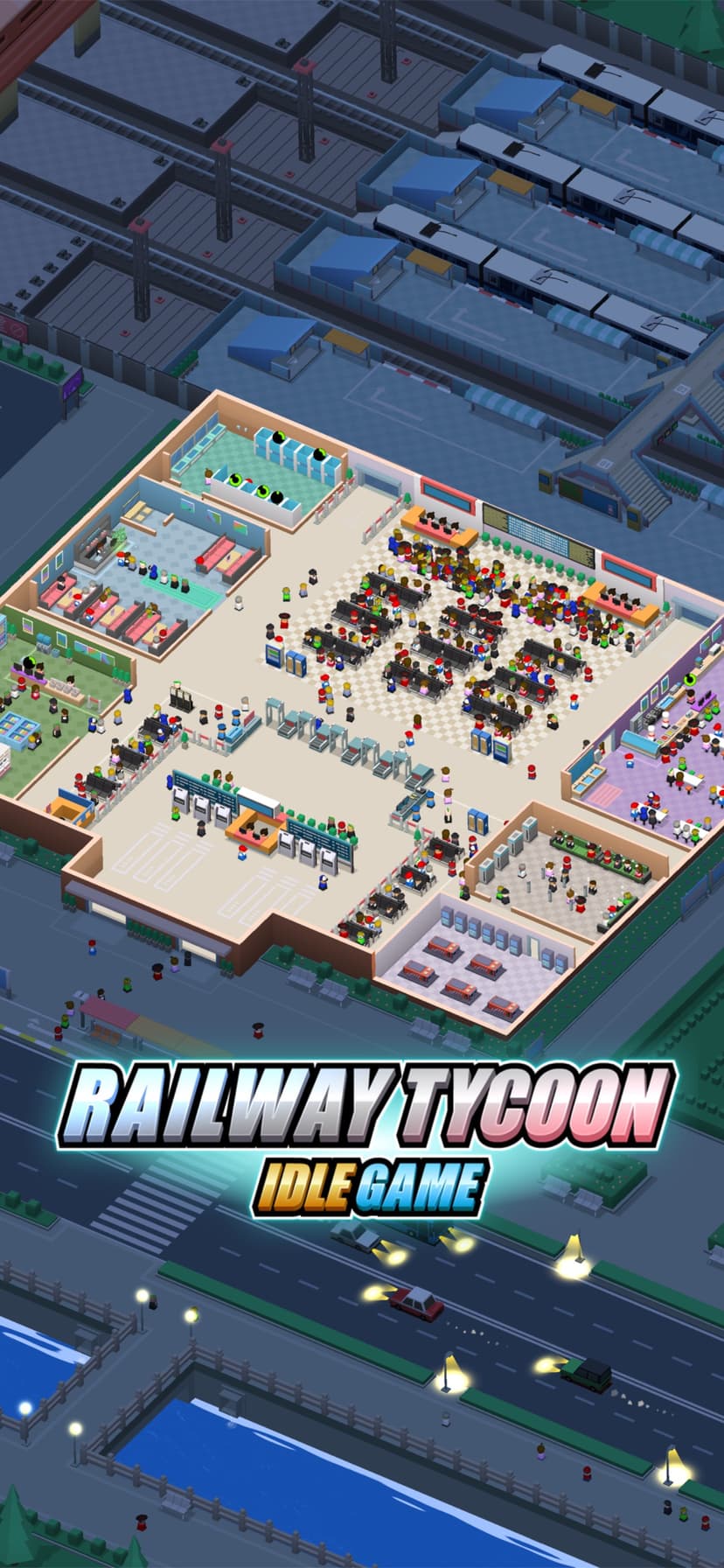 Railway Tycoon - Idle Game screenshot 1 - screenshot