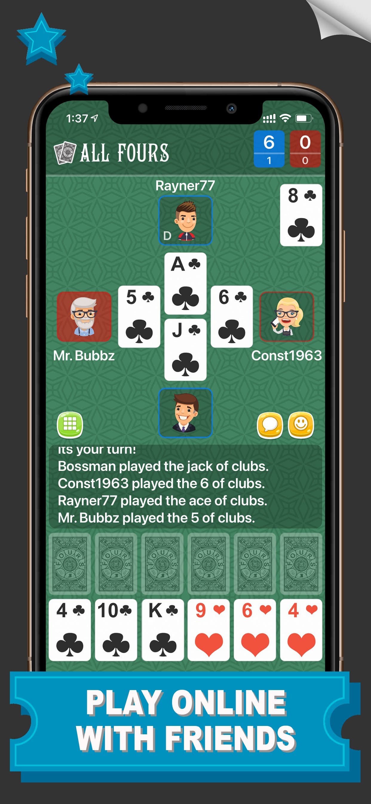 All Fours Trini Card Game screenshot 2 - screenshot