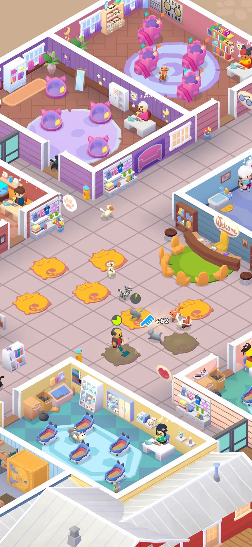 Idle Pet Shelter screenshot 1 - screenshot