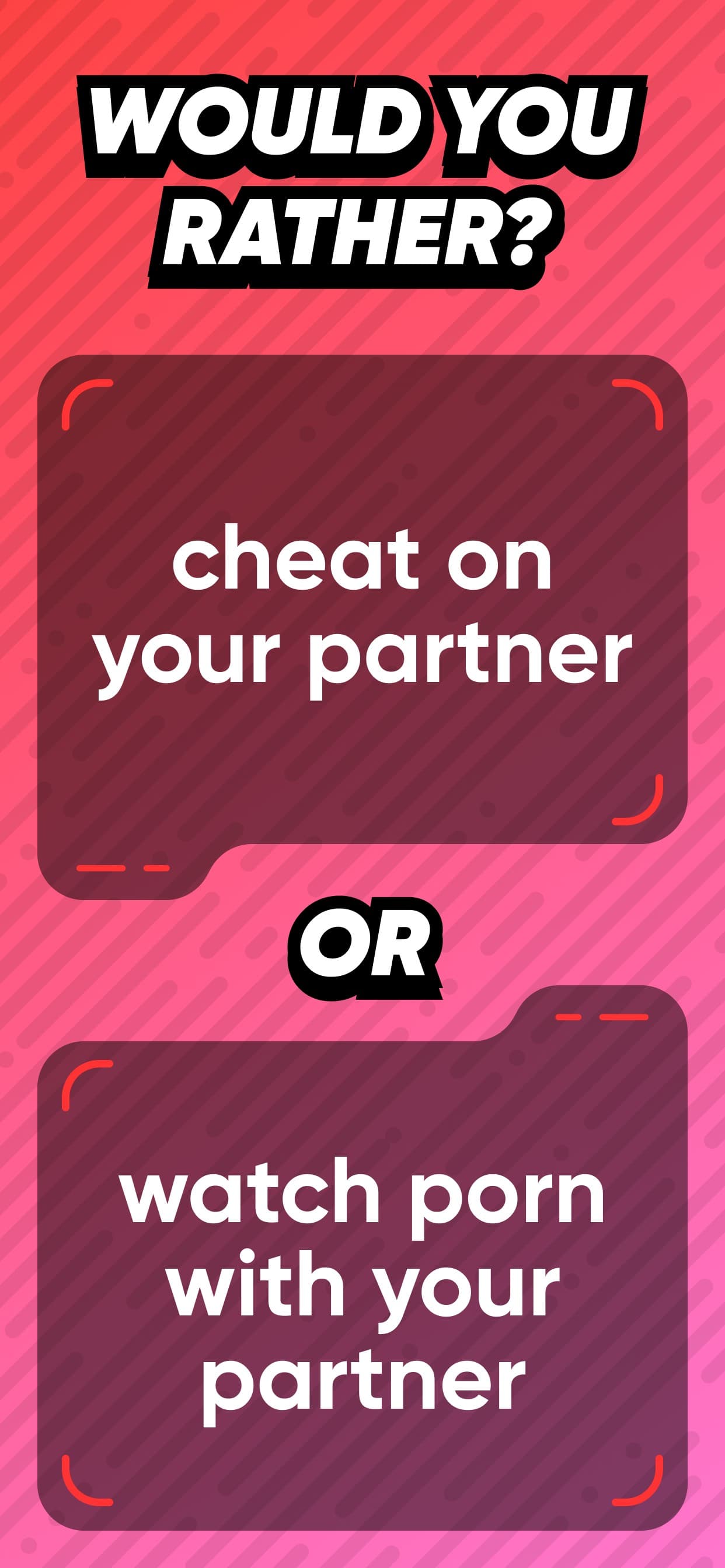 Would You Rather: Adult Games screenshot 1 - screenshot