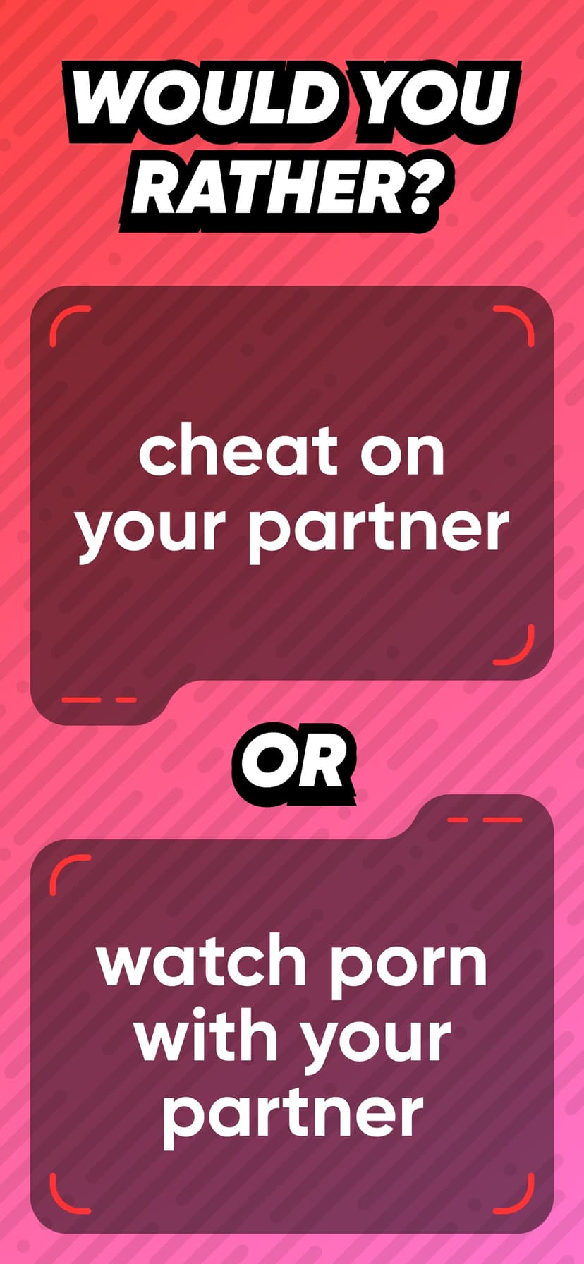 Would You Rather: Adult Games screenshot 1 - screenshot