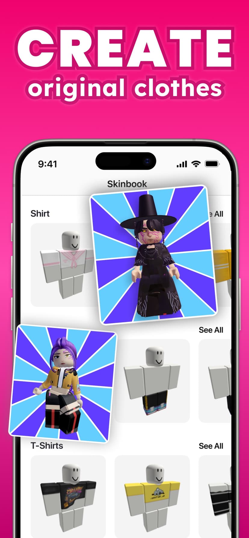 Skins & Avatars Clothes Maker screenshot 5 - screenshot