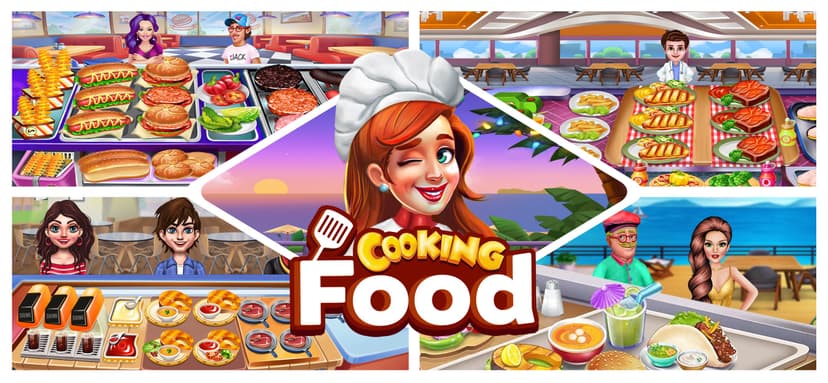 Cooking Food: Chef Craze Games screenshot 2 - screenshot