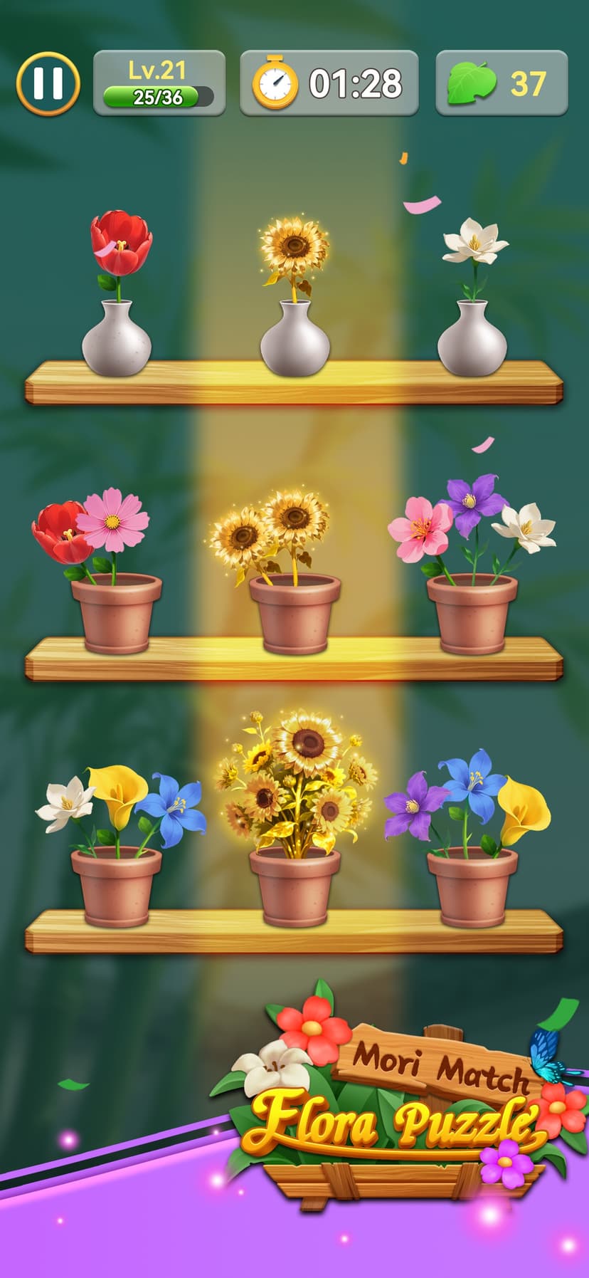 Mori Match : Flora Puzzle screenshot 3 - screenshot