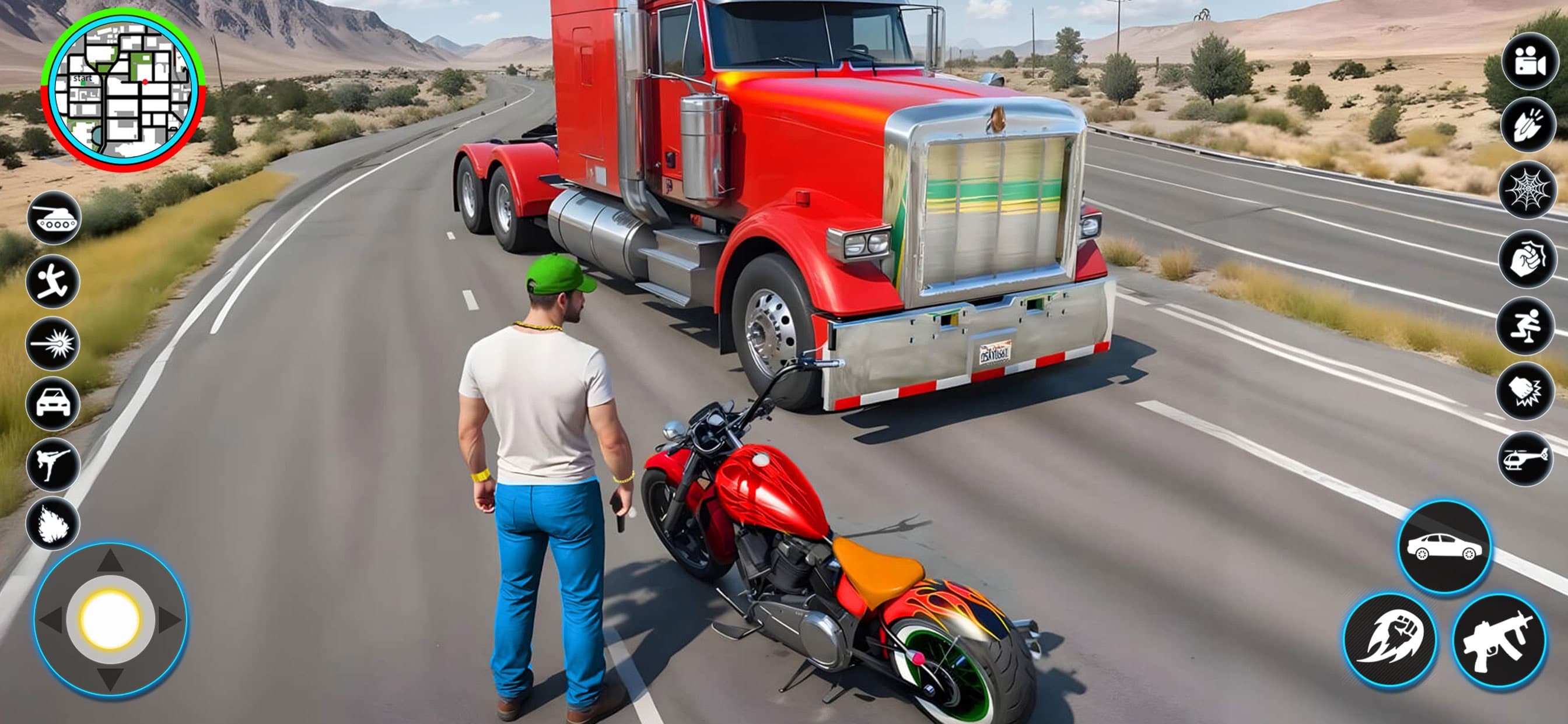 Vegas Gangsters Crime City War screenshot 1 - screenshot