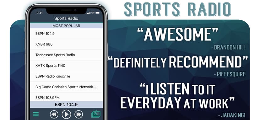 Sports Radio+ screenshot 2 - screenshot