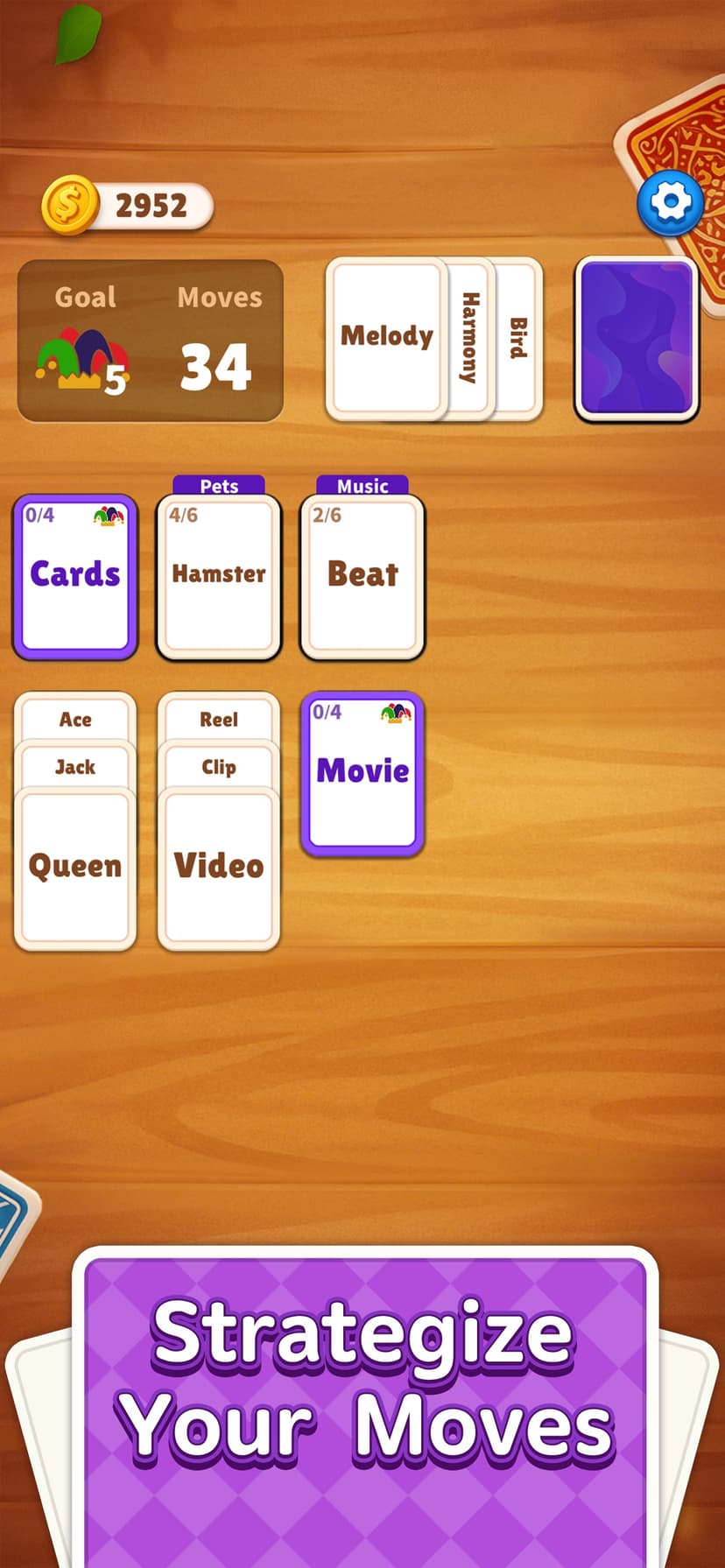 Words Klondike : Associations screenshot 5 - screenshot