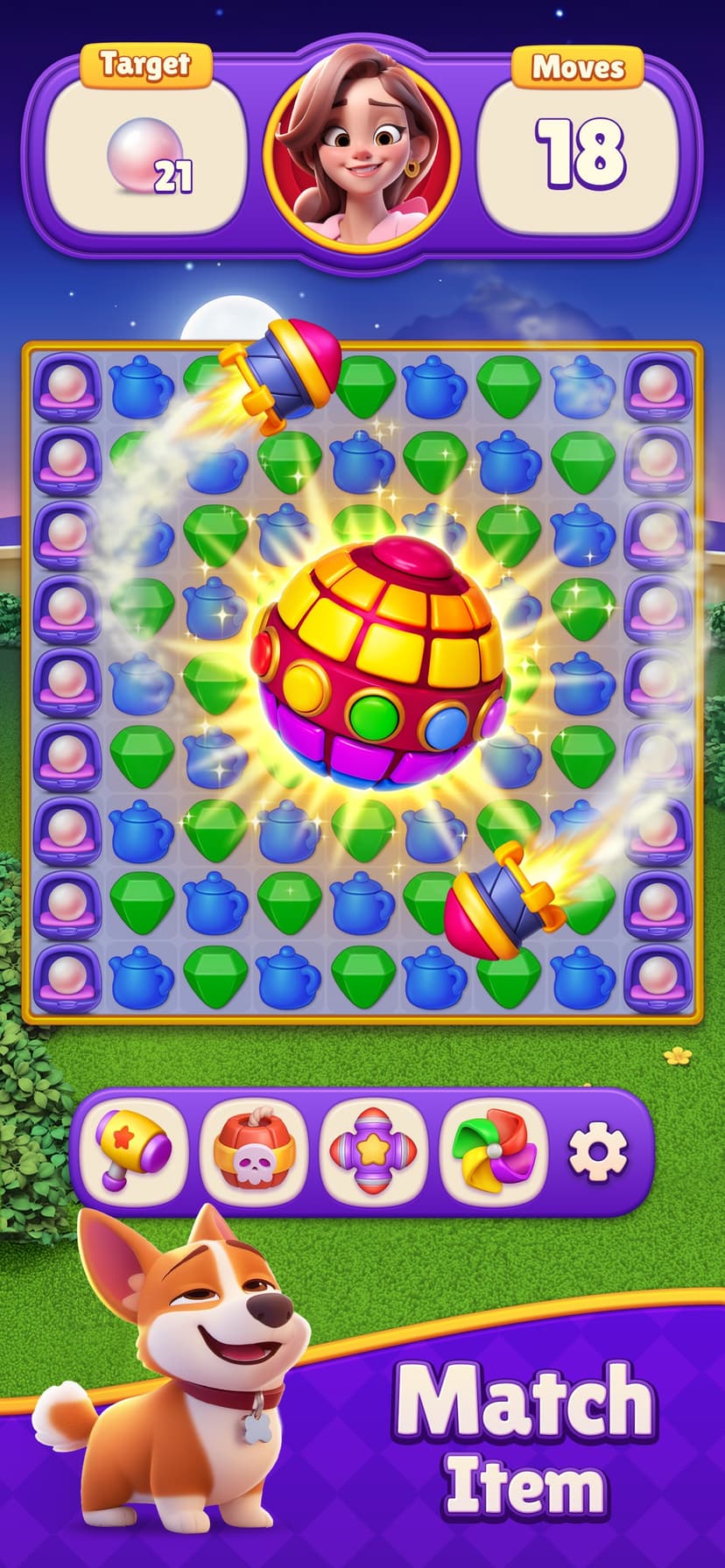 Dream Mania - Match 3 Games screenshot 1 - screenshot