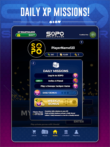 SoPo Poker - Social Poker screenshot 14 - screenshot