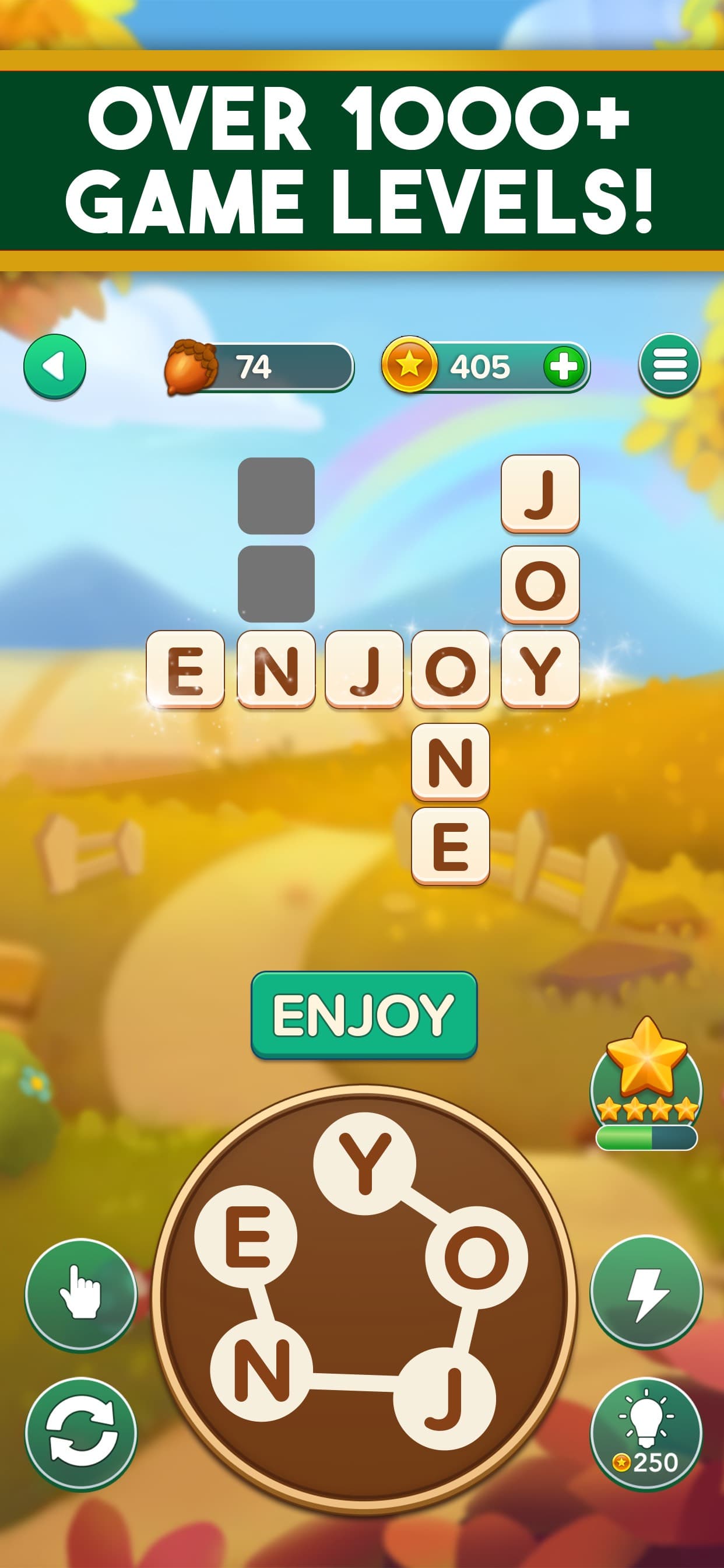 Word Nut Crossword Puzzle Game screenshot 3 - screenshot