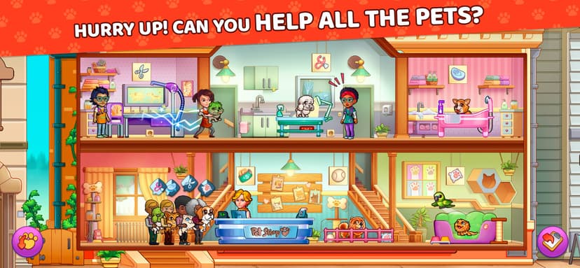 Pet Shop Fever Time Management screenshot 2 - screenshot
