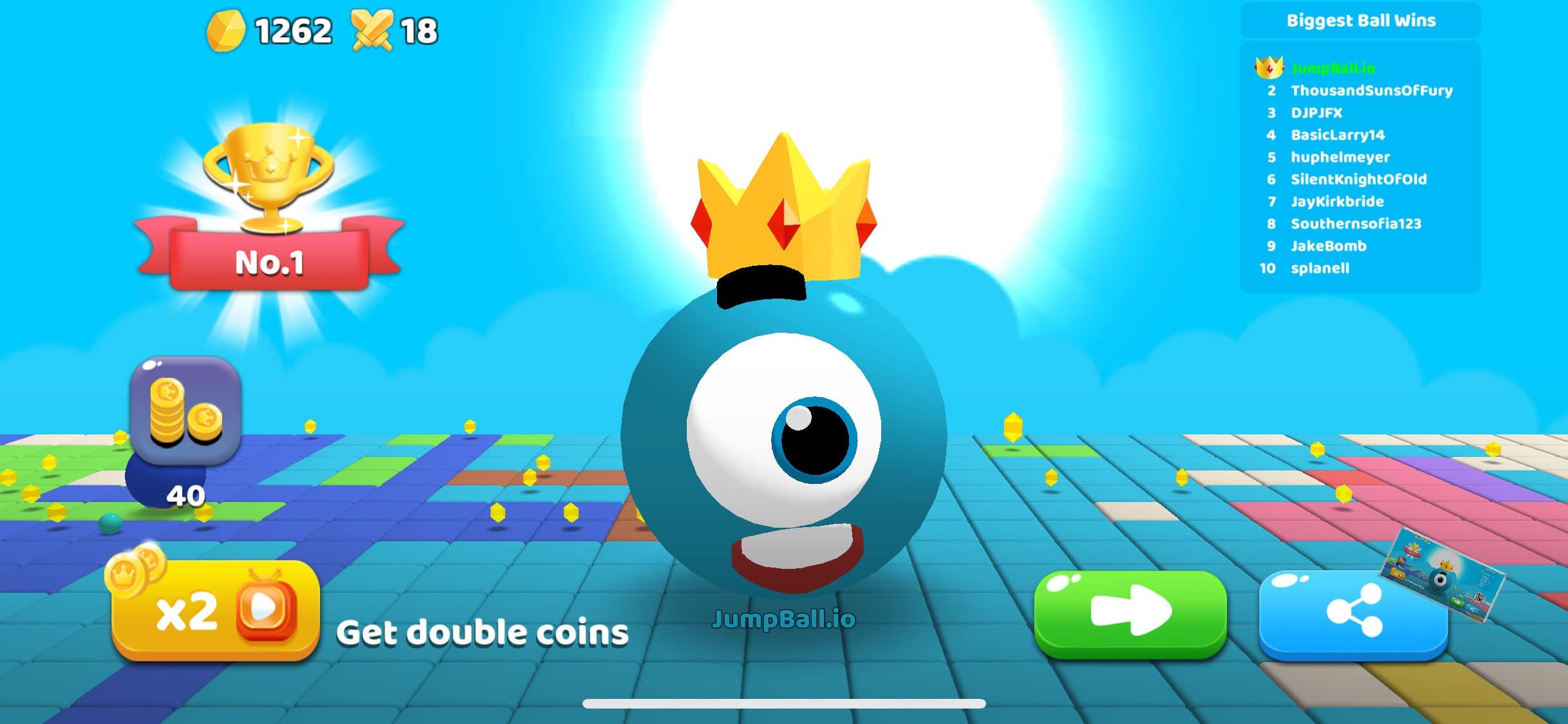 JumpBall.io screenshot 2 - screenshot