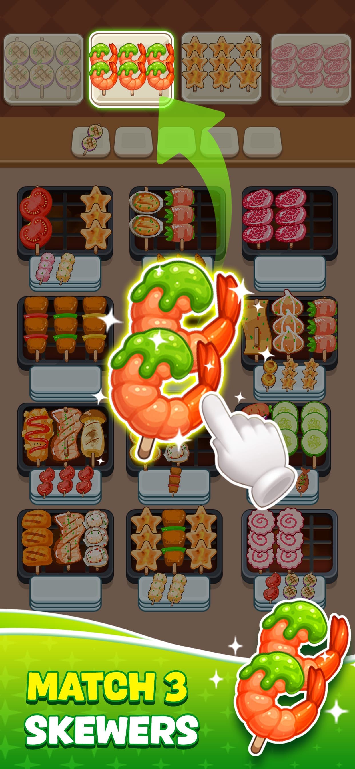 Skewer Jam: Food Games screenshot 1 - screenshot