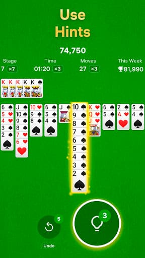 Spider Solitaire screenshot 6 - screenshot