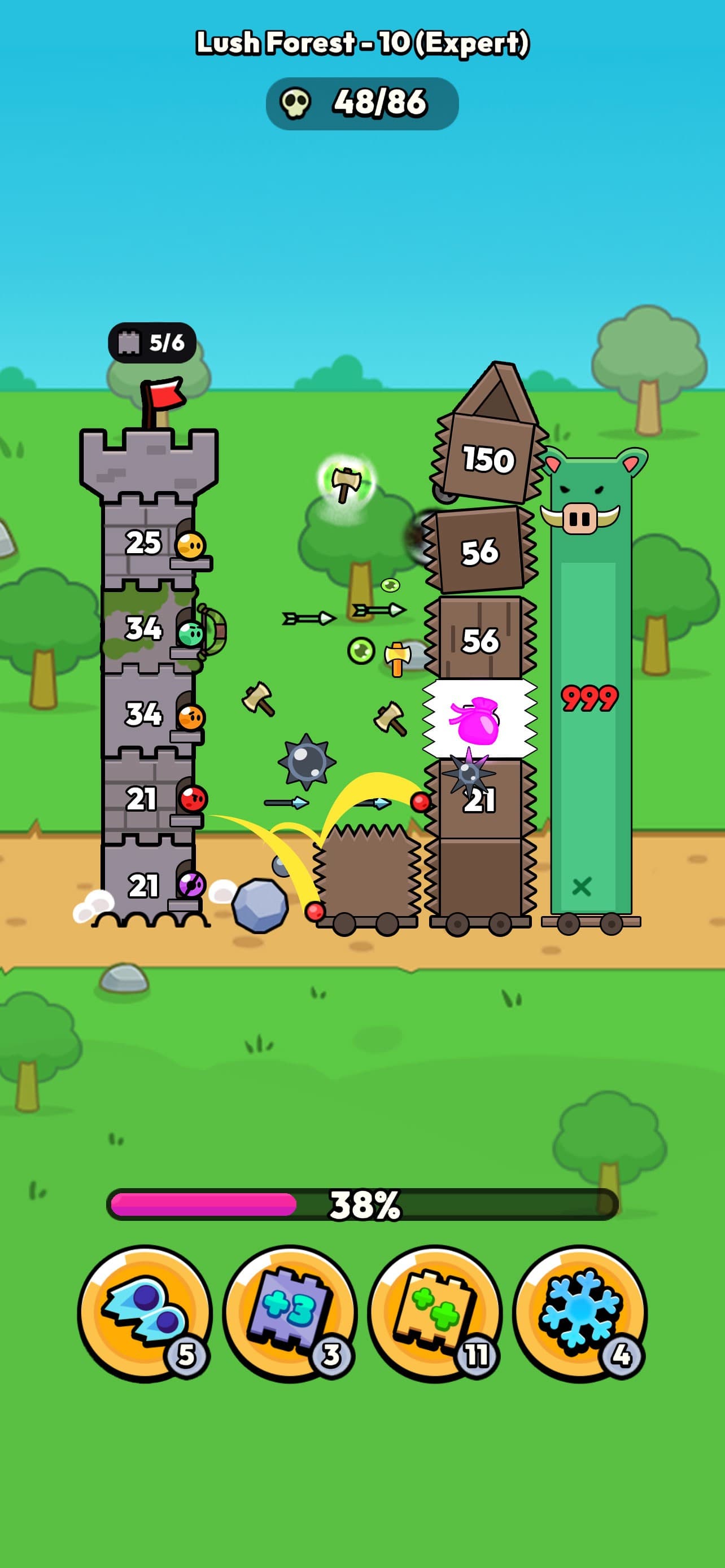 Block Clash - TD screenshot 1 - screenshot