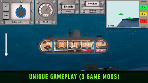 Submarine War: Submarine Games screenshot 7 - screenshot