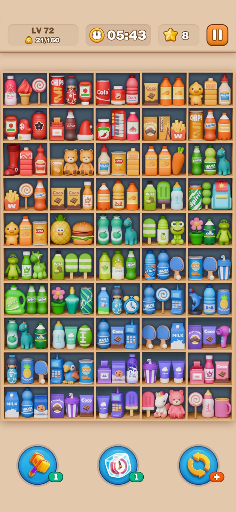 Goods Triple Match: Sorting 3D screenshot 1 - screenshot