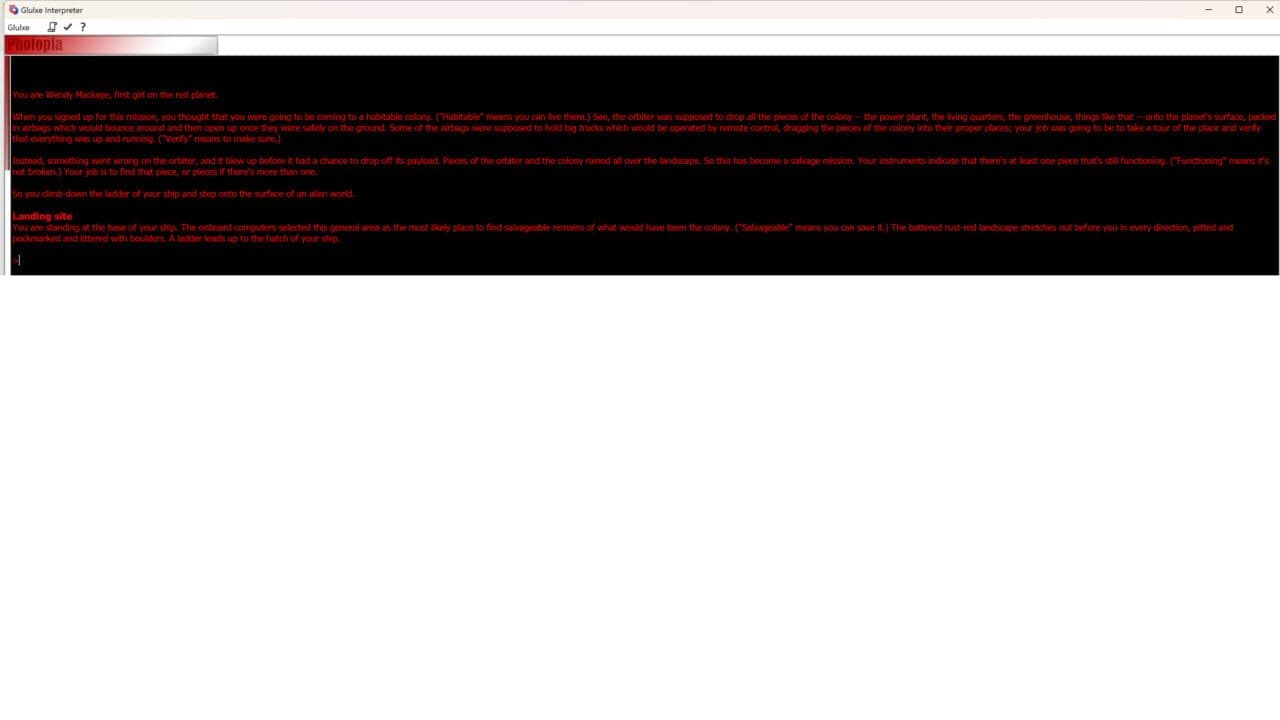 Null - screenshot